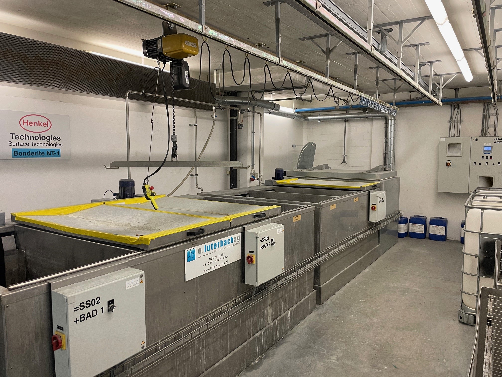 Chemische Vorbehandlung